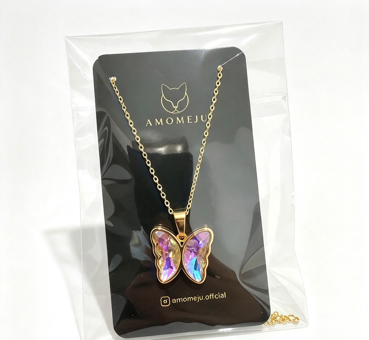 Colar Borboleta Aurora — AMOMEJU