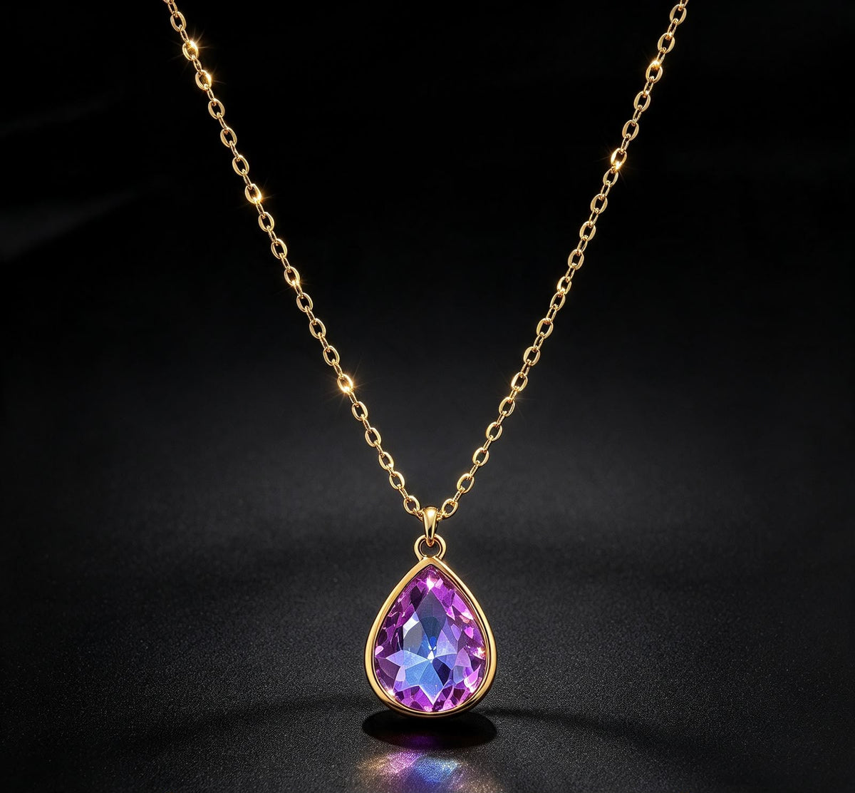 Colar Gota Aurora — AMOMEJU