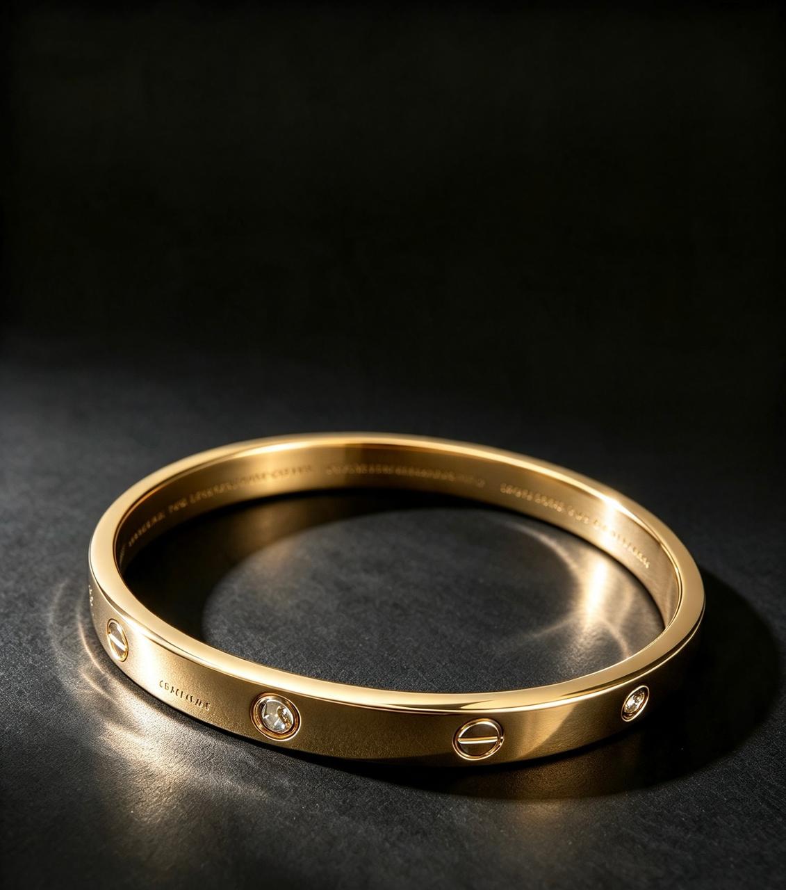 Bracelete Clássico com detalhes em Zircônias - Prata ou Dourado