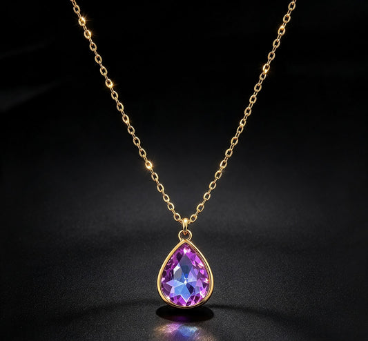Colar Gota Aurora — AMOMEJU