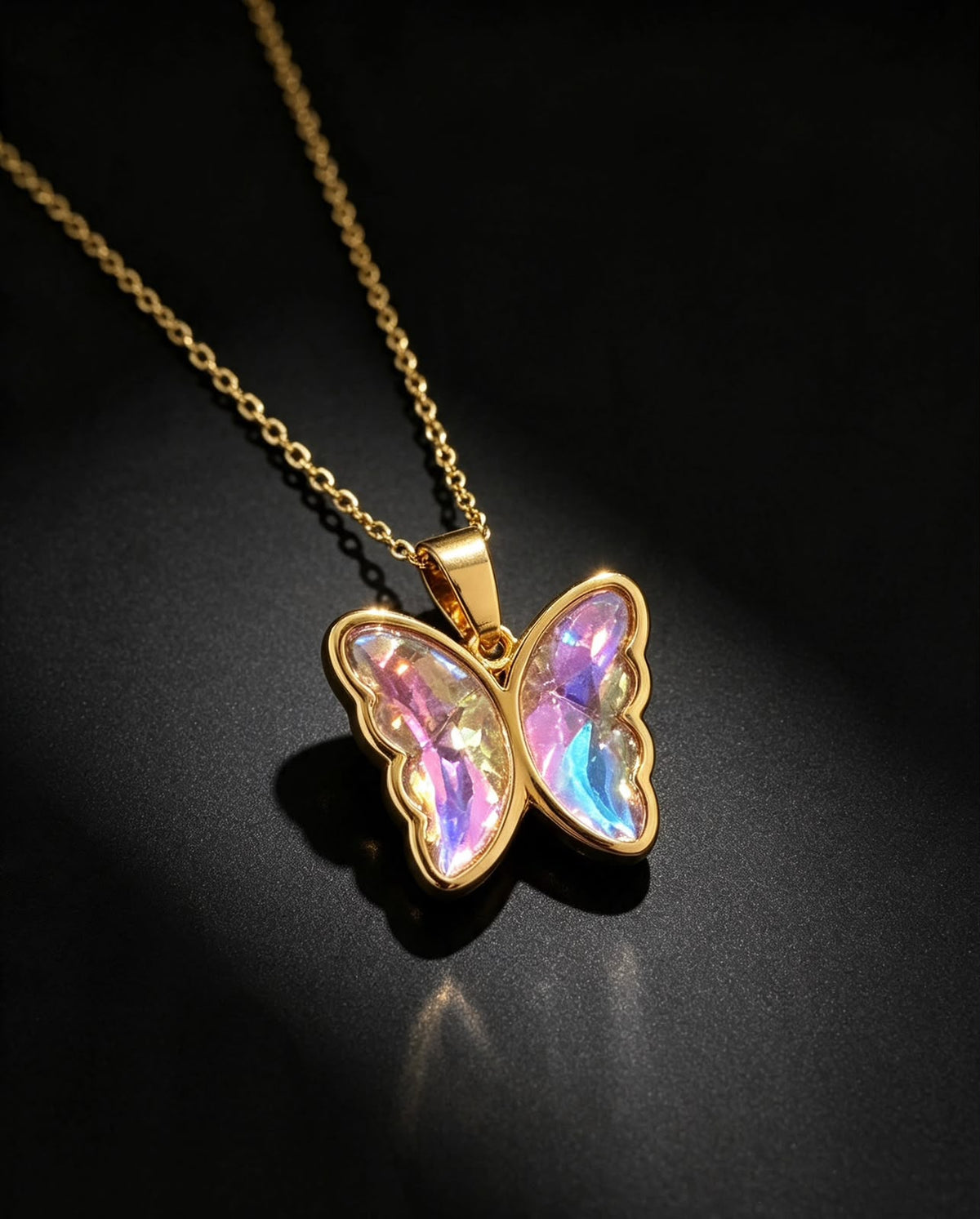 Colar Borboleta Aurora — AMOMEJU
